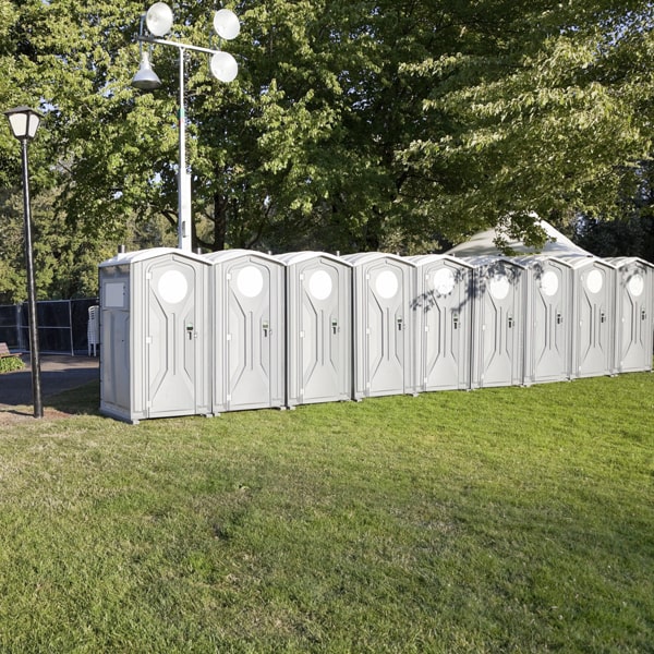 what are the benefits of using portable sanitation solutions over traditional restrooms